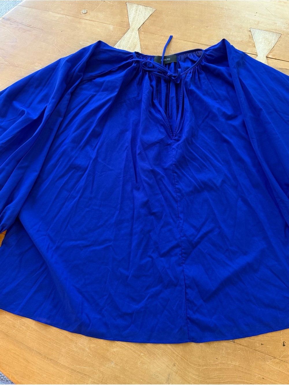 Beautiful designer blouse by JOSEPH in a stunning cobalt blue shade